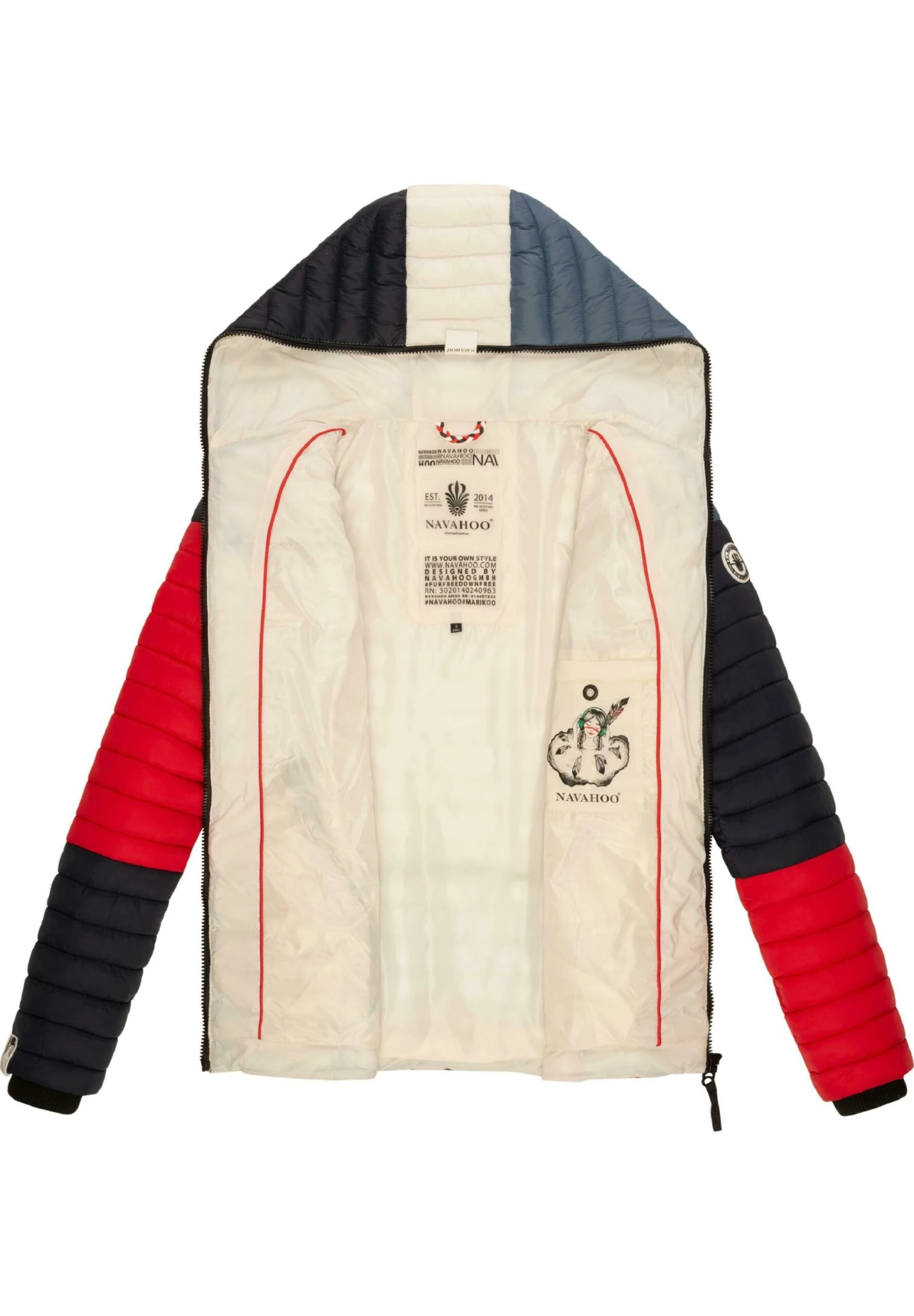 Navahoo Jas - Multicolour French-Tricoloree 10 Navahoo Jas - Multicolour French-Tricoloree - Afbeelding 8