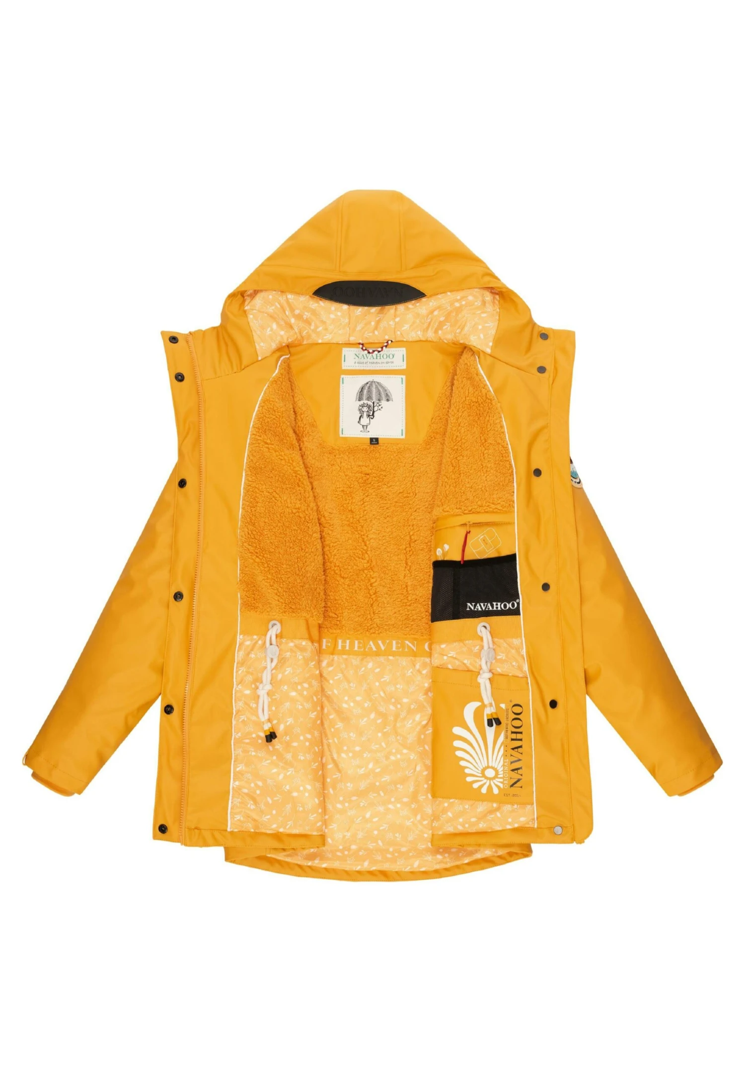 Navahoo Ocean Heart - Parka - Amber Yellow 9 Navahoo Ocean Heart - Parka - Amber Yellow - Afbeelding 7