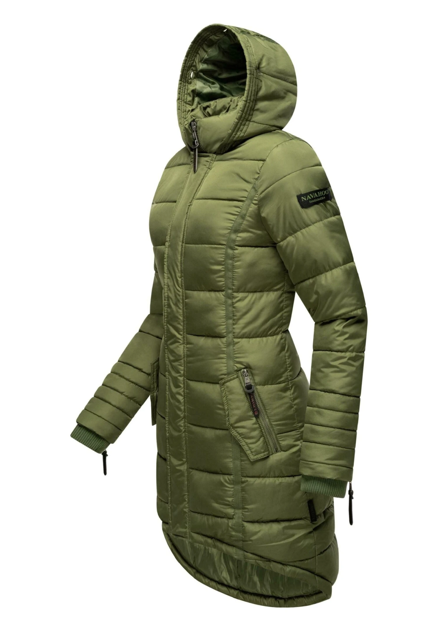 Navahoo Papaya - Winterjas - Dusty Olive 6 Navahoo Papaya - Winterjas - Dusty Olive - Afbeelding 4