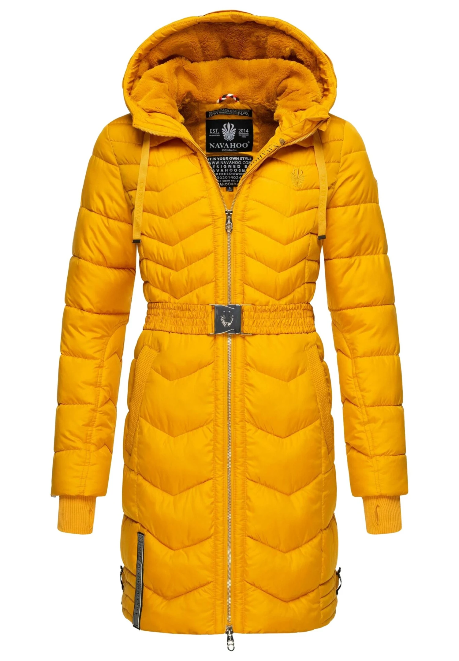 Navahoo Winterjas - Dark Yellow 3 Navahoo Winterjas - Dark Yellow