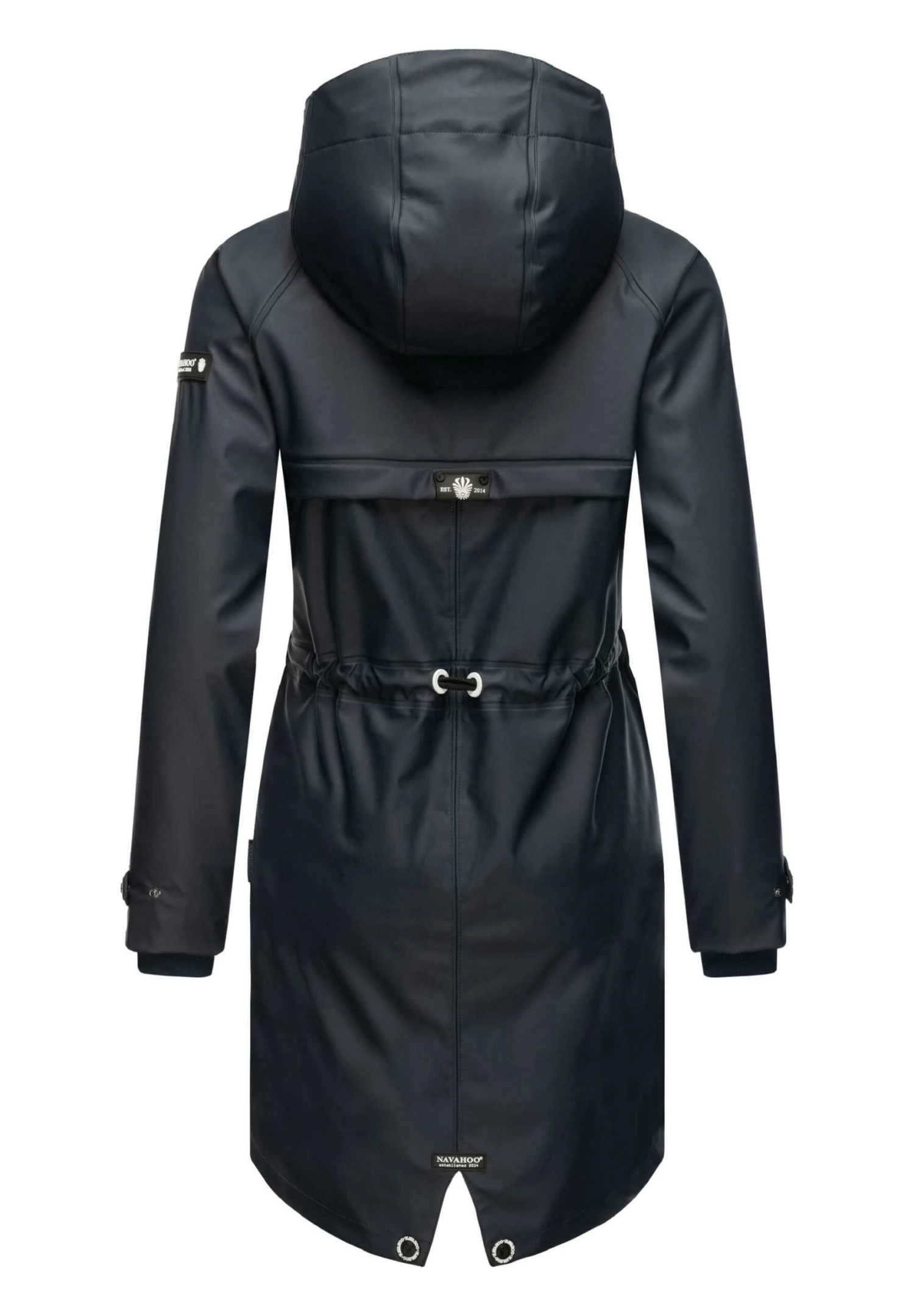 Navahoo Rainy Flower - Parka - Dark Blue 4 Navahoo Rainy Flower - Parka - Dark Blue - Afbeelding 2