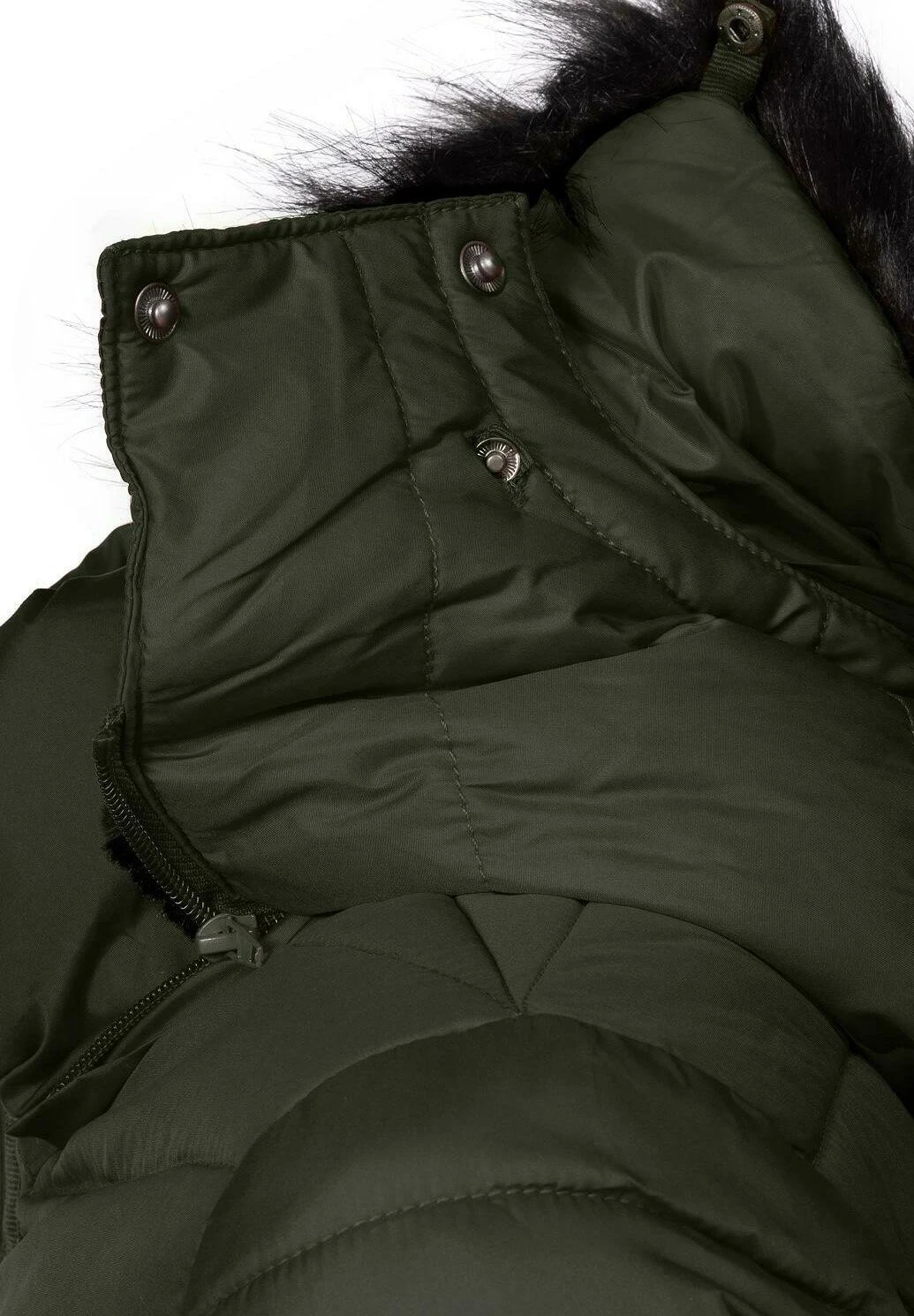 Navahoo Umay - Winterjas - Olive 6 Navahoo Umay - Winterjas - Olive - Afbeelding 4