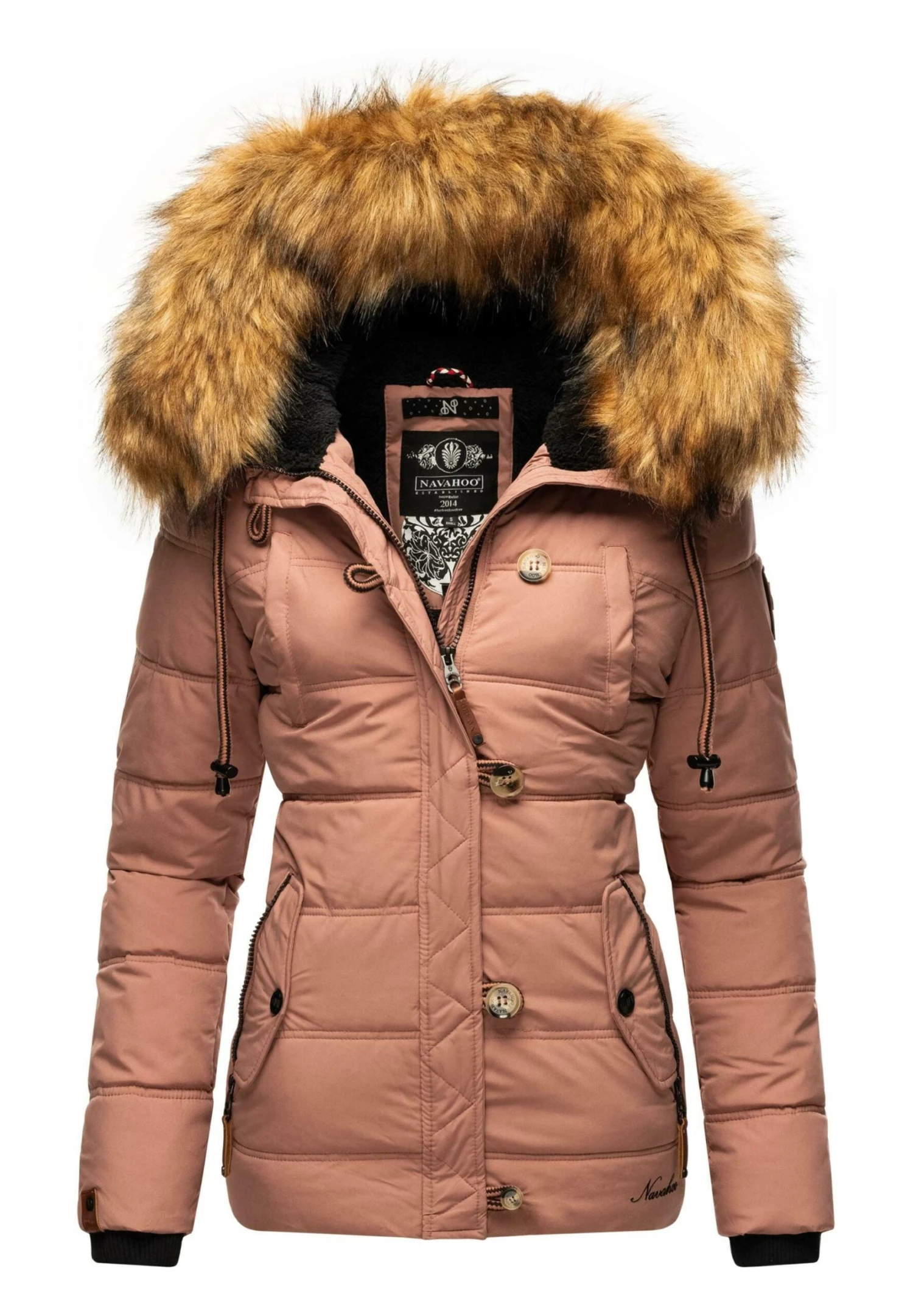 Navahoo Zoja - Winterjas - Terracotta 3 Navahoo Zoja - Winterjas - Terracotta