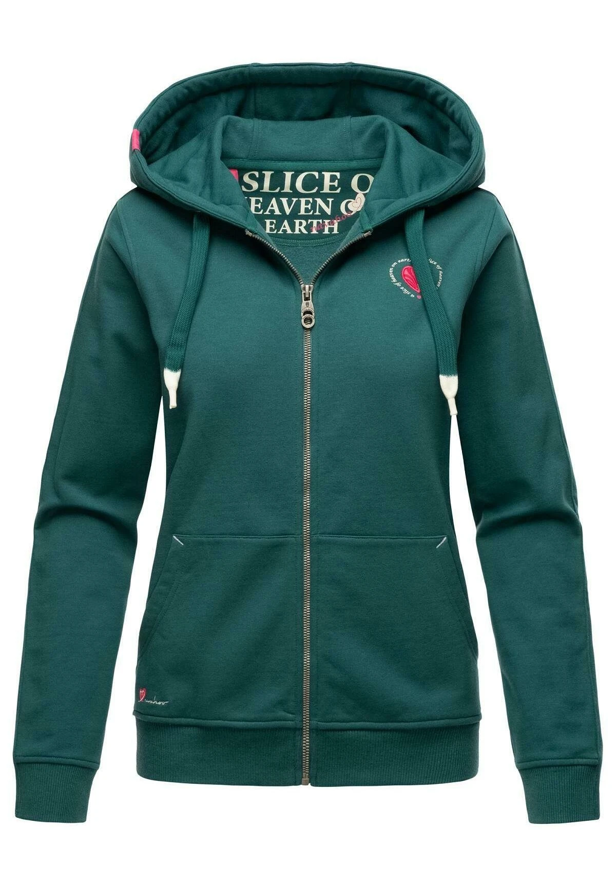 Navahoo Sweater Met Rits - Ocean Green 3 Navahoo Sweater Met Rits - Ocean Green