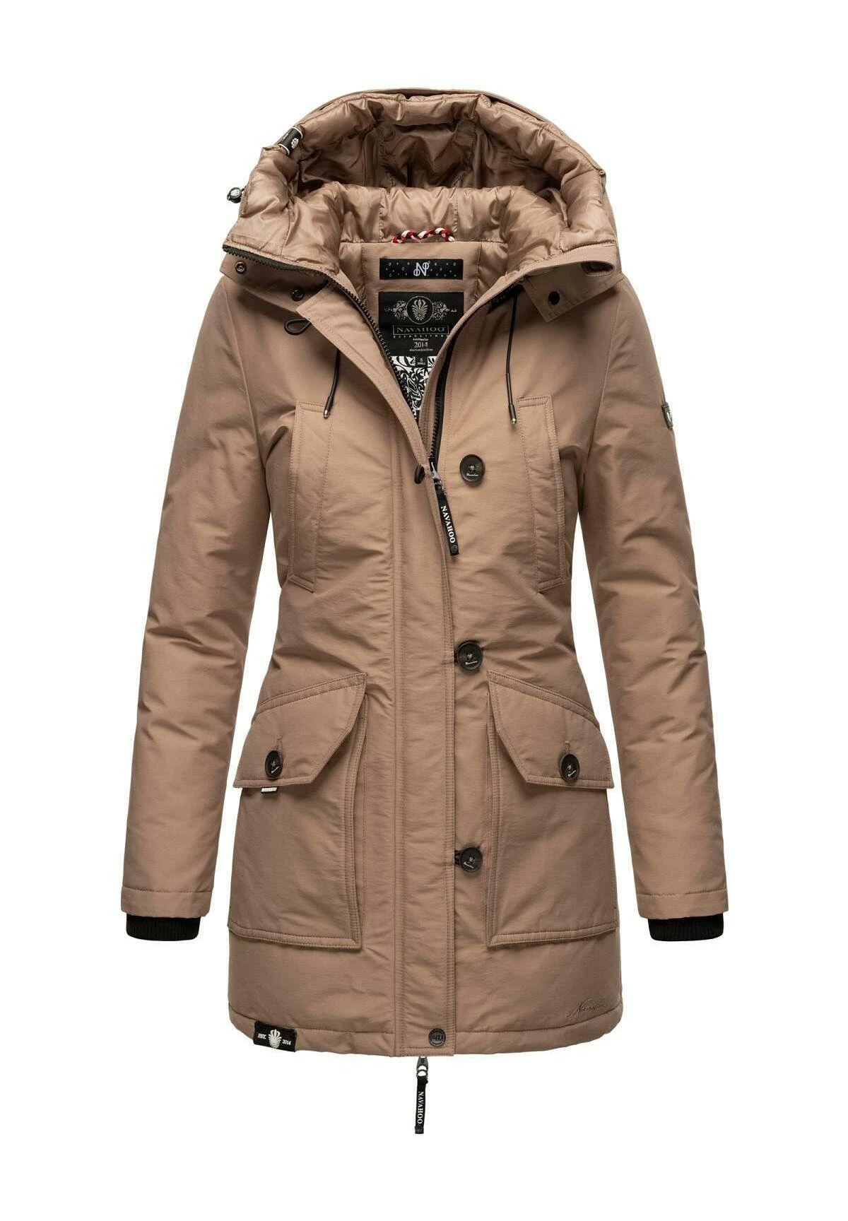 Navahoo Freeze Storm - Parka - Taupe Grey 7 Navahoo Freeze Storm - Parka - Taupe Grey - Afbeelding 5