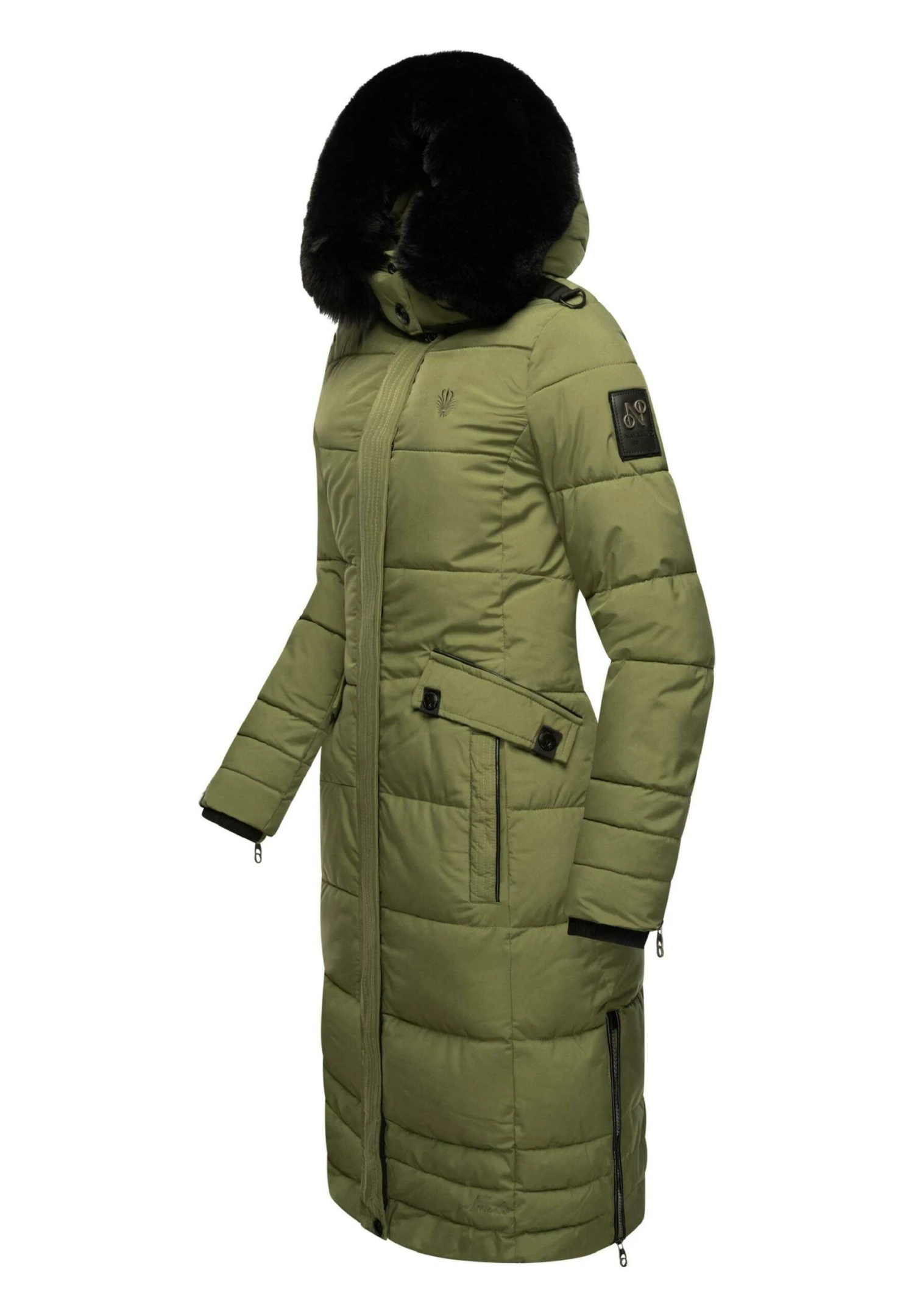 Navahoo Fahmiyaa - Winterjas - Dusty Olive 11 Navahoo Fahmiyaa - Winterjas - Dusty Olive - Afbeelding 9