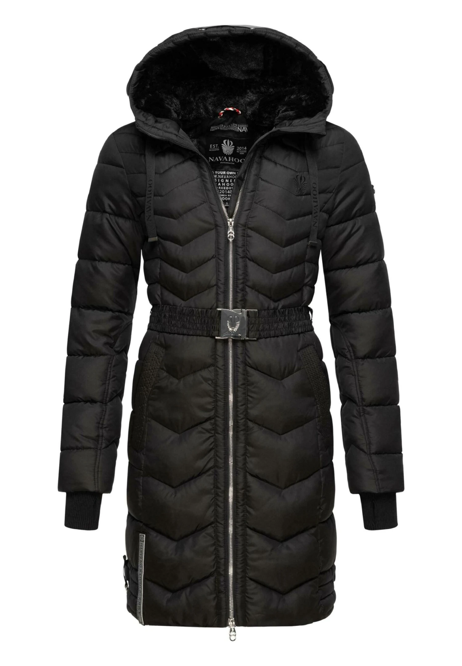 Navahoo Winterjas - Black 6 Navahoo Winterjas - Black - Afbeelding 4