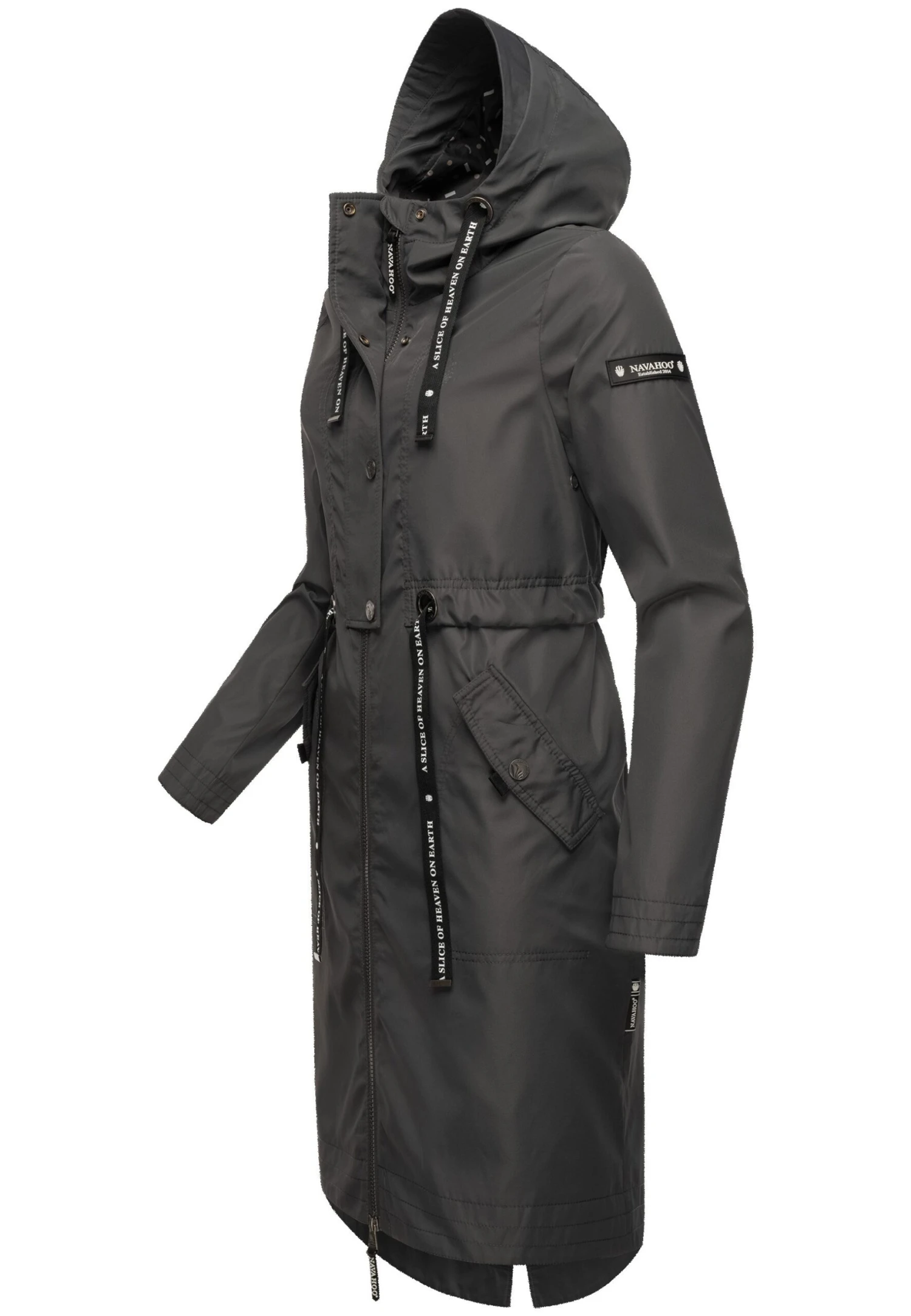 Navahoo Josinaa - Parka - Dark Grey 5 Navahoo Josinaa - Parka - Dark Grey - Afbeelding 3