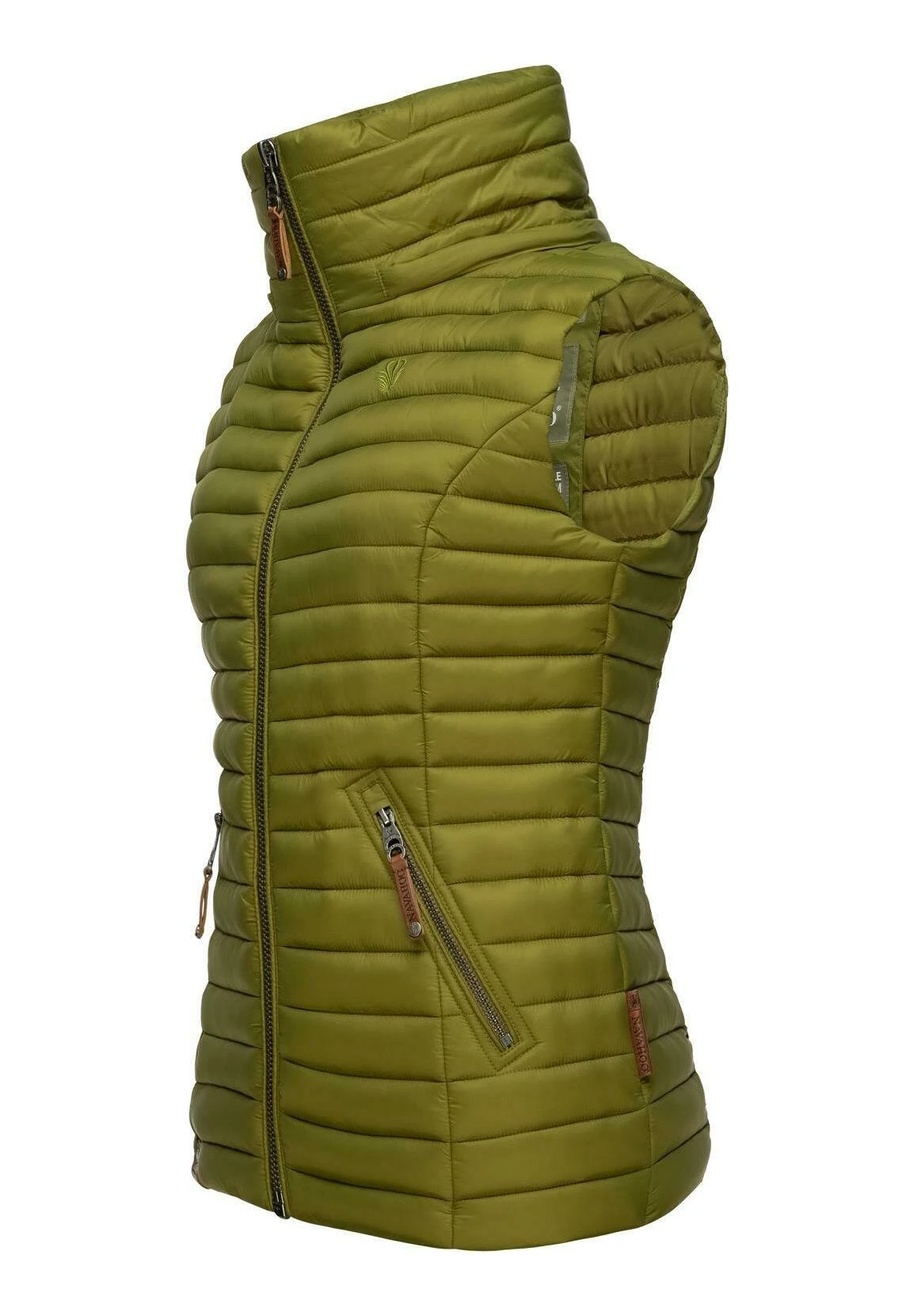 Navahoo Shadaa - Bodywarmer - Moss Green 5 Navahoo Shadaa - Bodywarmer - Moss Green - Afbeelding 3