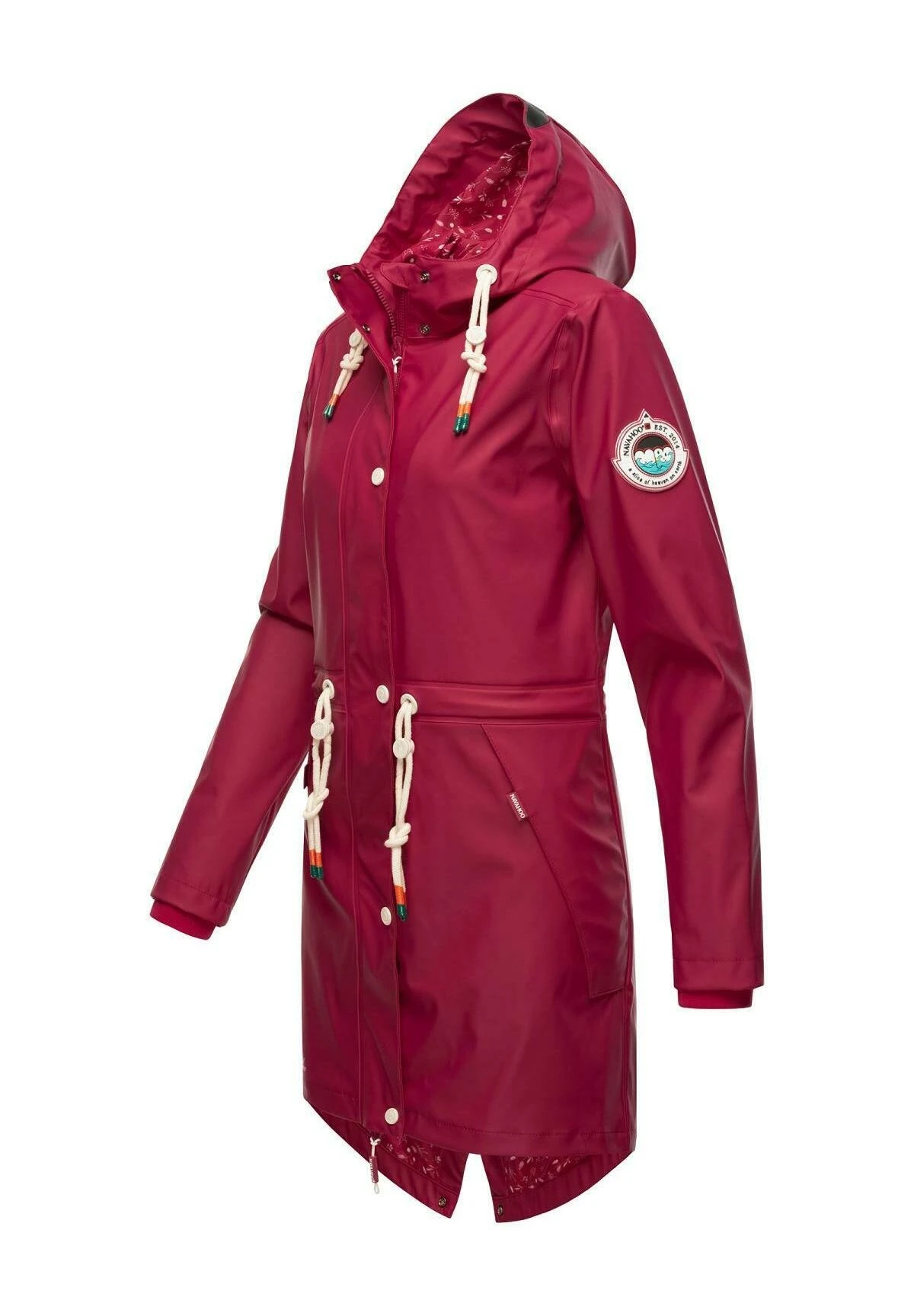 Navahoo Tropical Storm - Parka - Fuchsia 4 Navahoo Tropical Storm - Parka - Fuchsia - Afbeelding 2