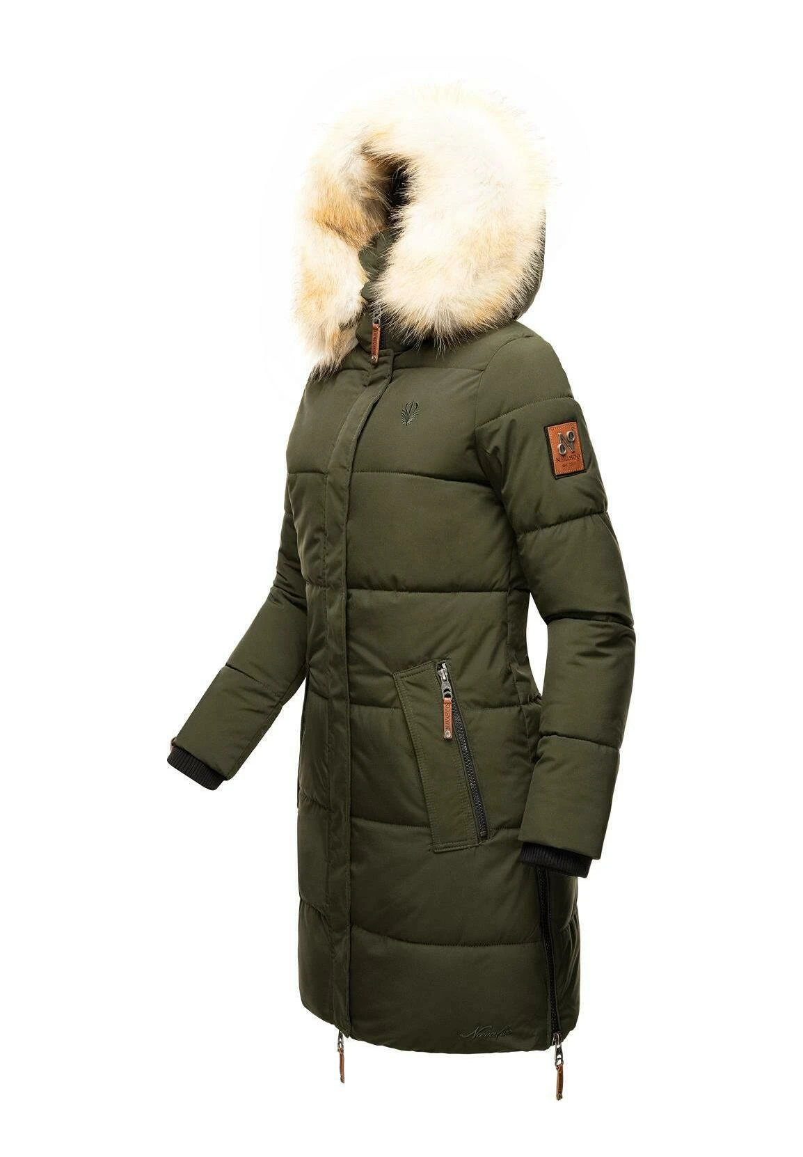 Navahoo Halina - Winterjas - Olive 4 Navahoo Halina - Winterjas - Olive - Afbeelding 2