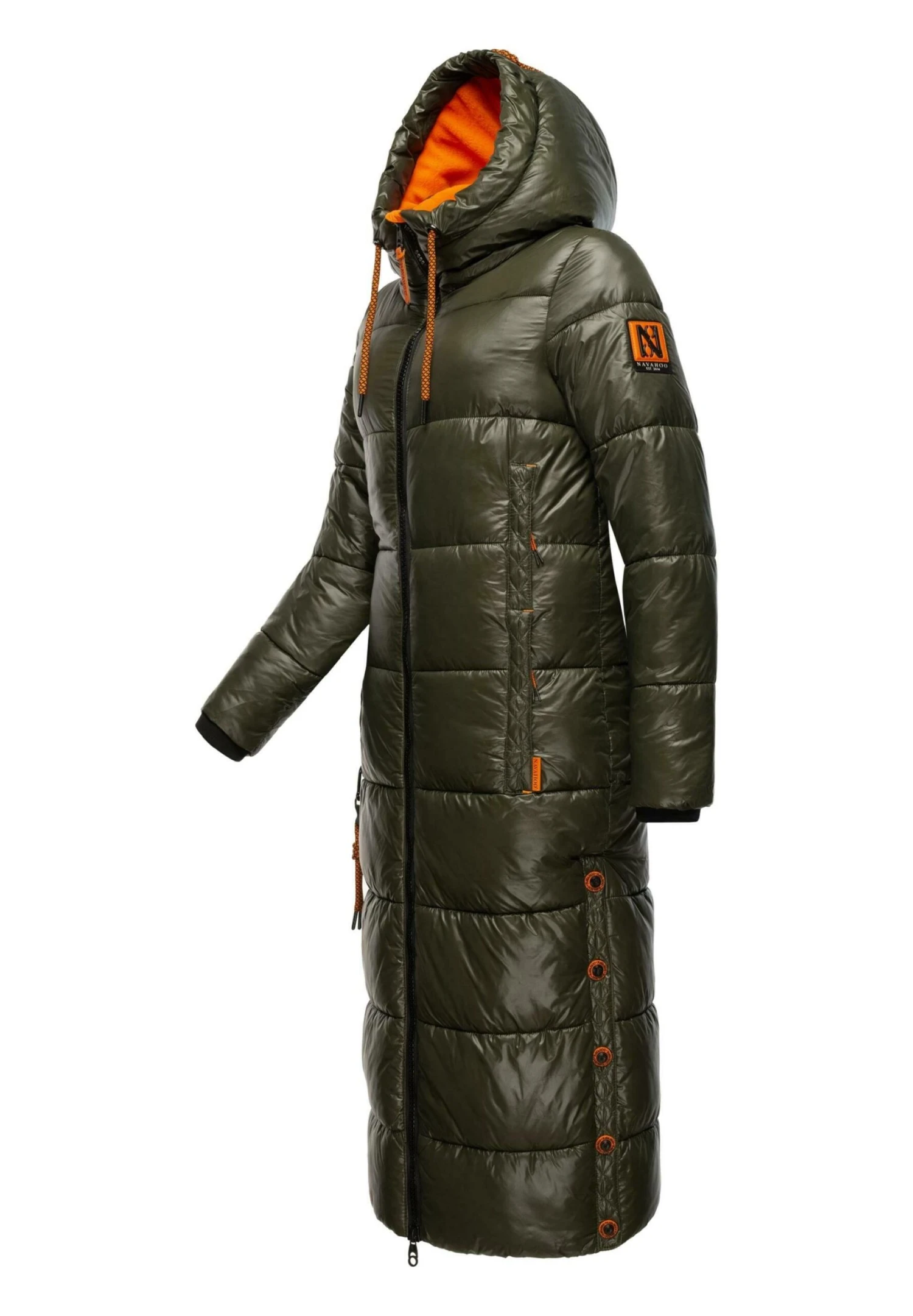 Navahoo Schmuseengel - Winterjas - Dark Olive 6 Navahoo Schmuseengel - Winterjas - Dark Olive - Afbeelding 4