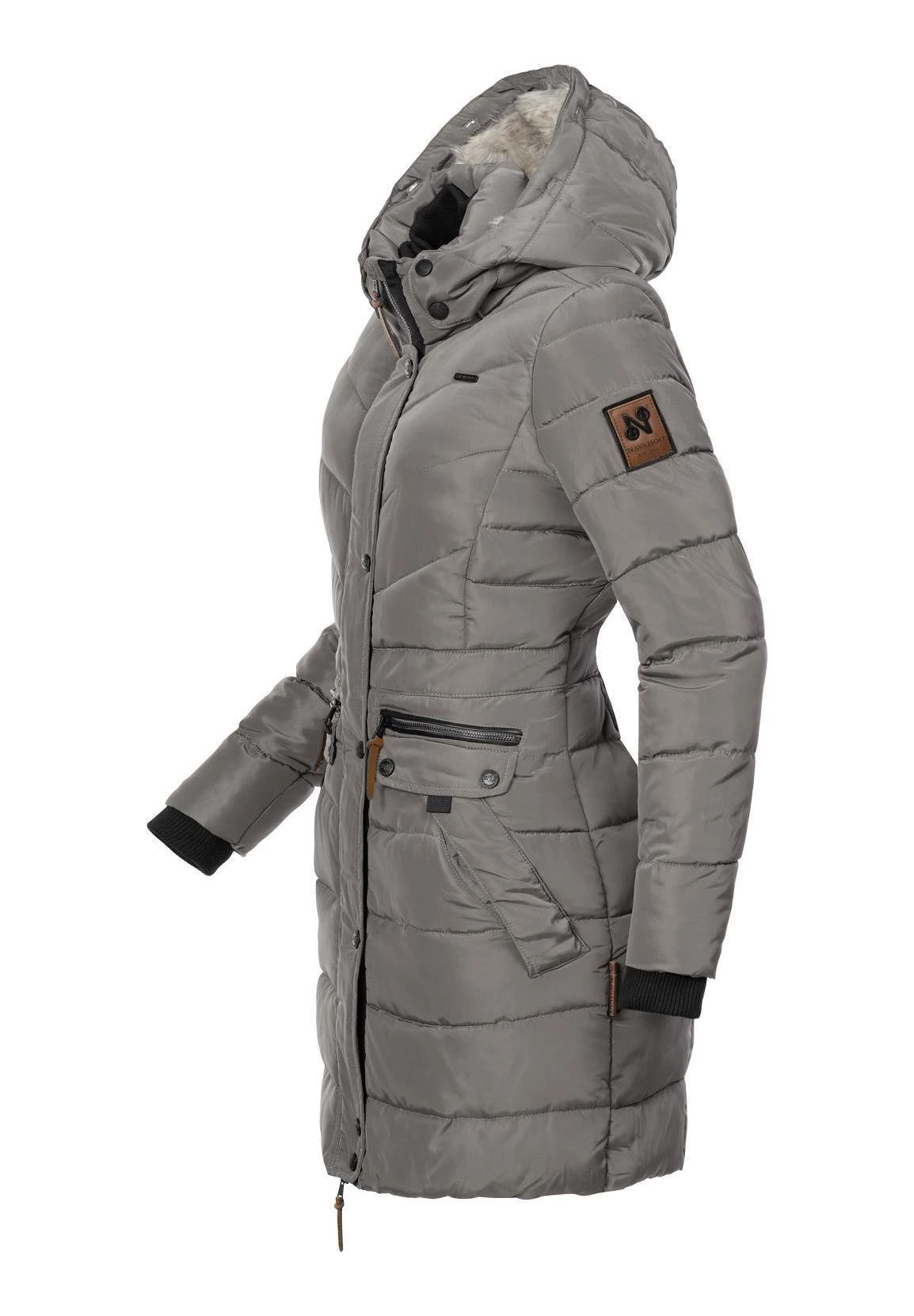 Navahoo Paula - Winterjas - Gray 6 Navahoo Paula - Winterjas - Gray - Afbeelding 4