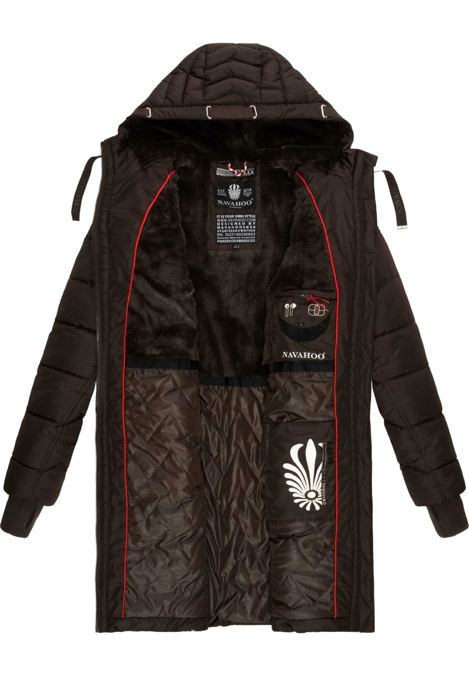 Navahoo Winterjas - Ochre 7 Navahoo Winterjas - Ochre - Afbeelding 5