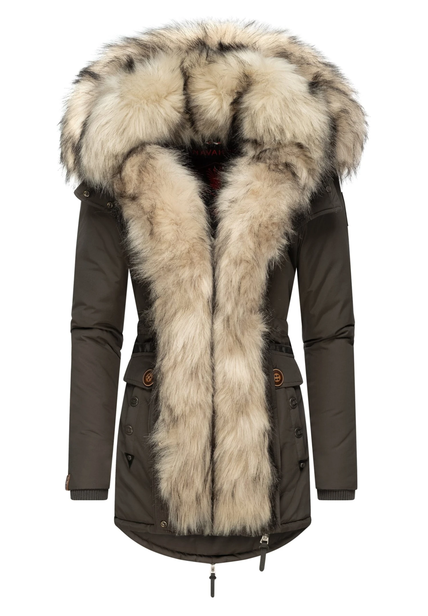 Navahoo Sweety - Winterjas - Anthracite 6 Navahoo Sweety - Winterjas - Anthracite - Afbeelding 4