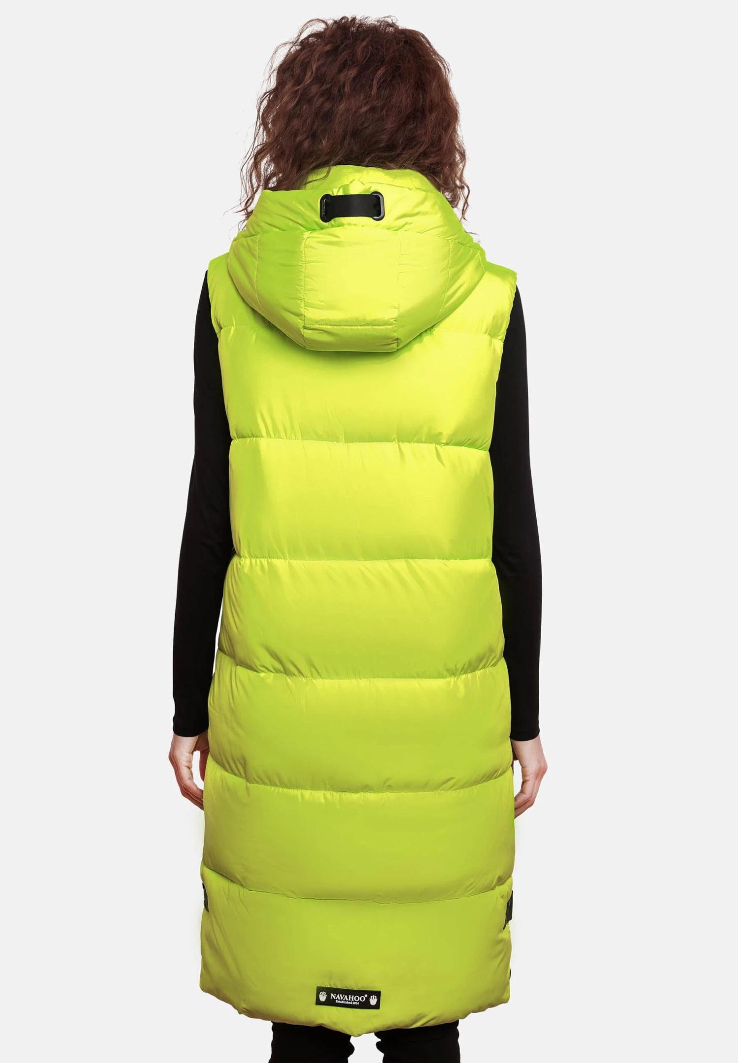 Navahoo Schnuffelchen - Bodywarmer - Neon Green 4 Navahoo Schnuffelchen - Bodywarmer - Neon Green - Afbeelding 2