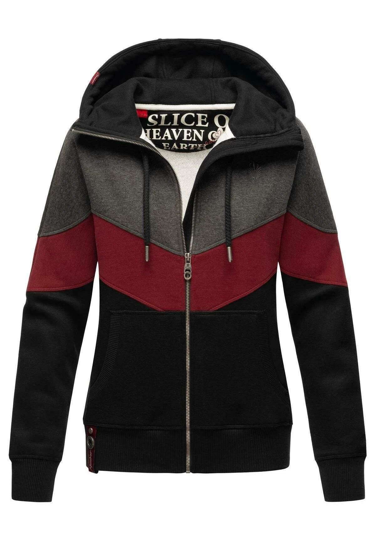 Navahoo Sweater Met Rits - Black 3 Navahoo Sweater Met Rits - Black