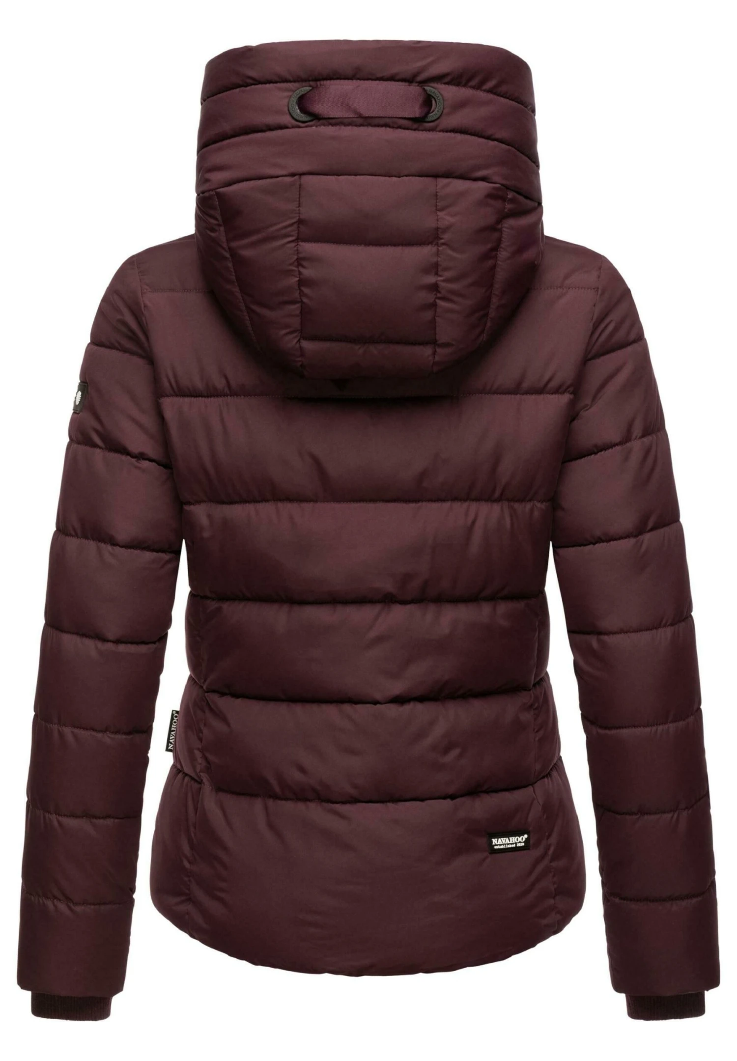 Navahoo Amayaa - Winterjas - Dark Red Melange 5 Navahoo Amayaa - Winterjas - Dark Red Melange - Afbeelding 3