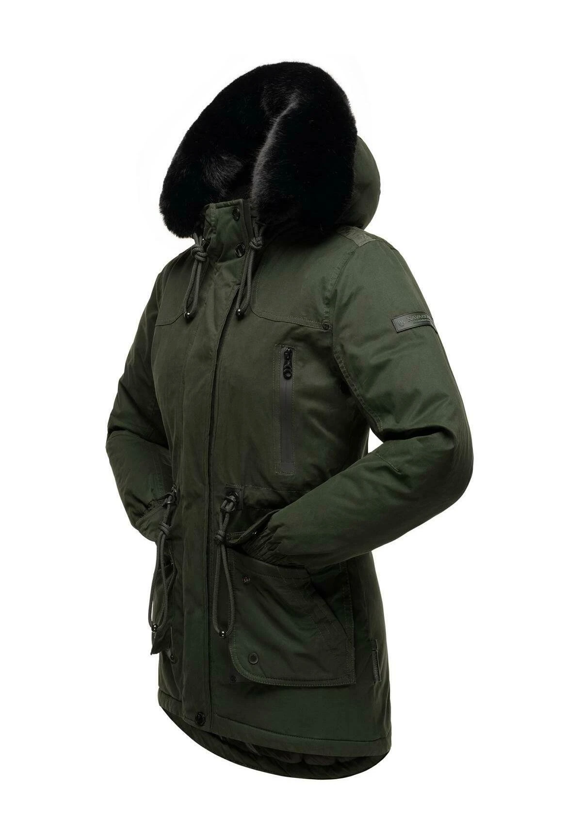 Navahoo Olessaa - Winterjas - Olive 7 Navahoo Olessaa - Winterjas - Olive - Afbeelding 5