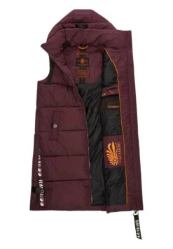 Navahoo Schnuffelchen - Bodywarmer - Wine -Navahoo f632981fd1b74476839fbf01185f92ae