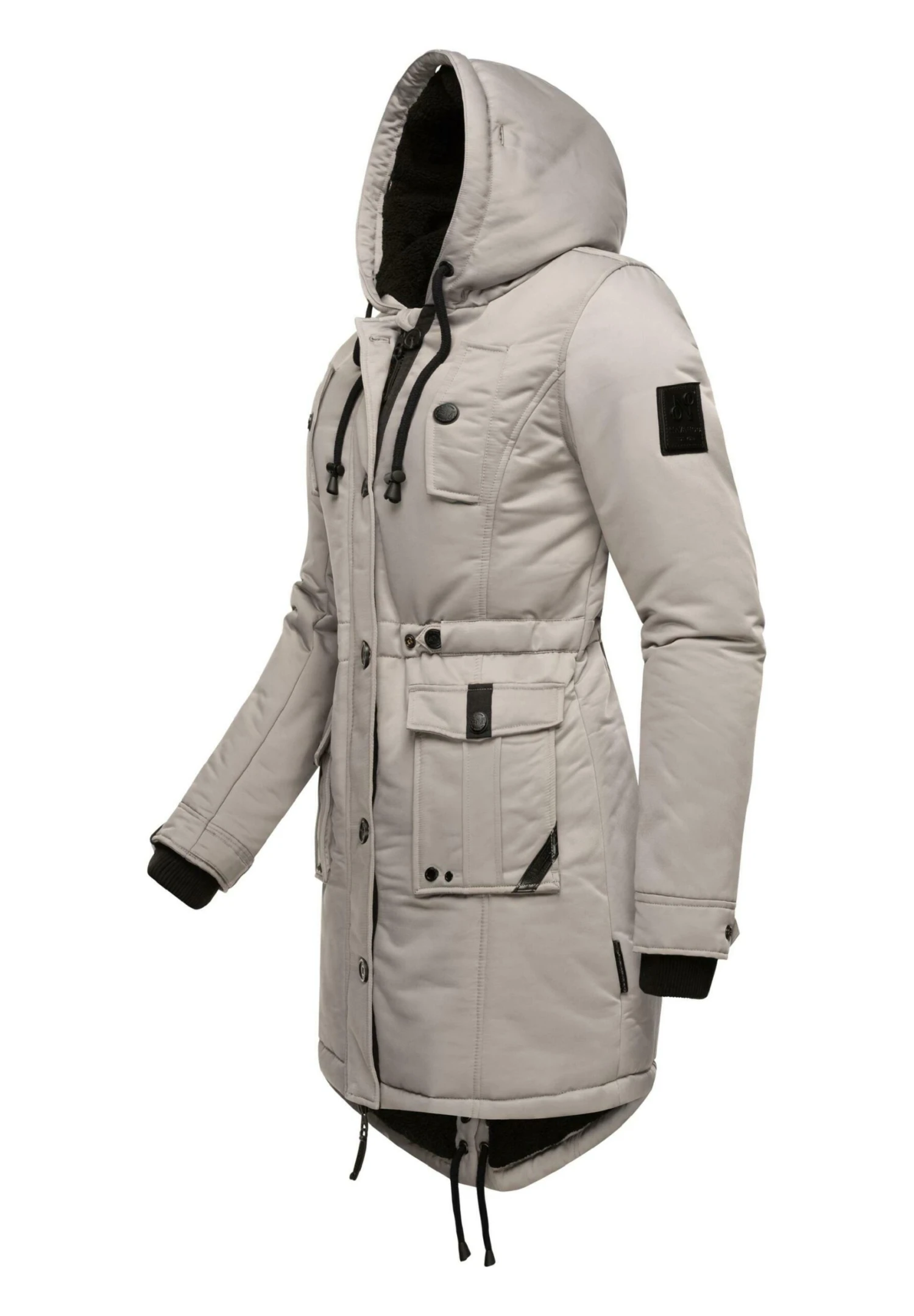 Navahoo Luluna - Winterjas - Zinc Grey 5 Navahoo Luluna - Winterjas - Zinc Grey - Afbeelding 3