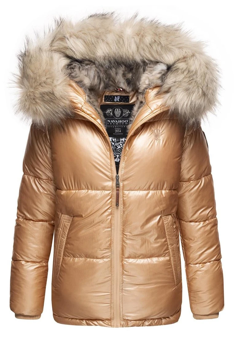 Navahoo Tikunaa - Winterjas - Gold 4 Navahoo Tikunaa - Winterjas - Gold - Afbeelding 2