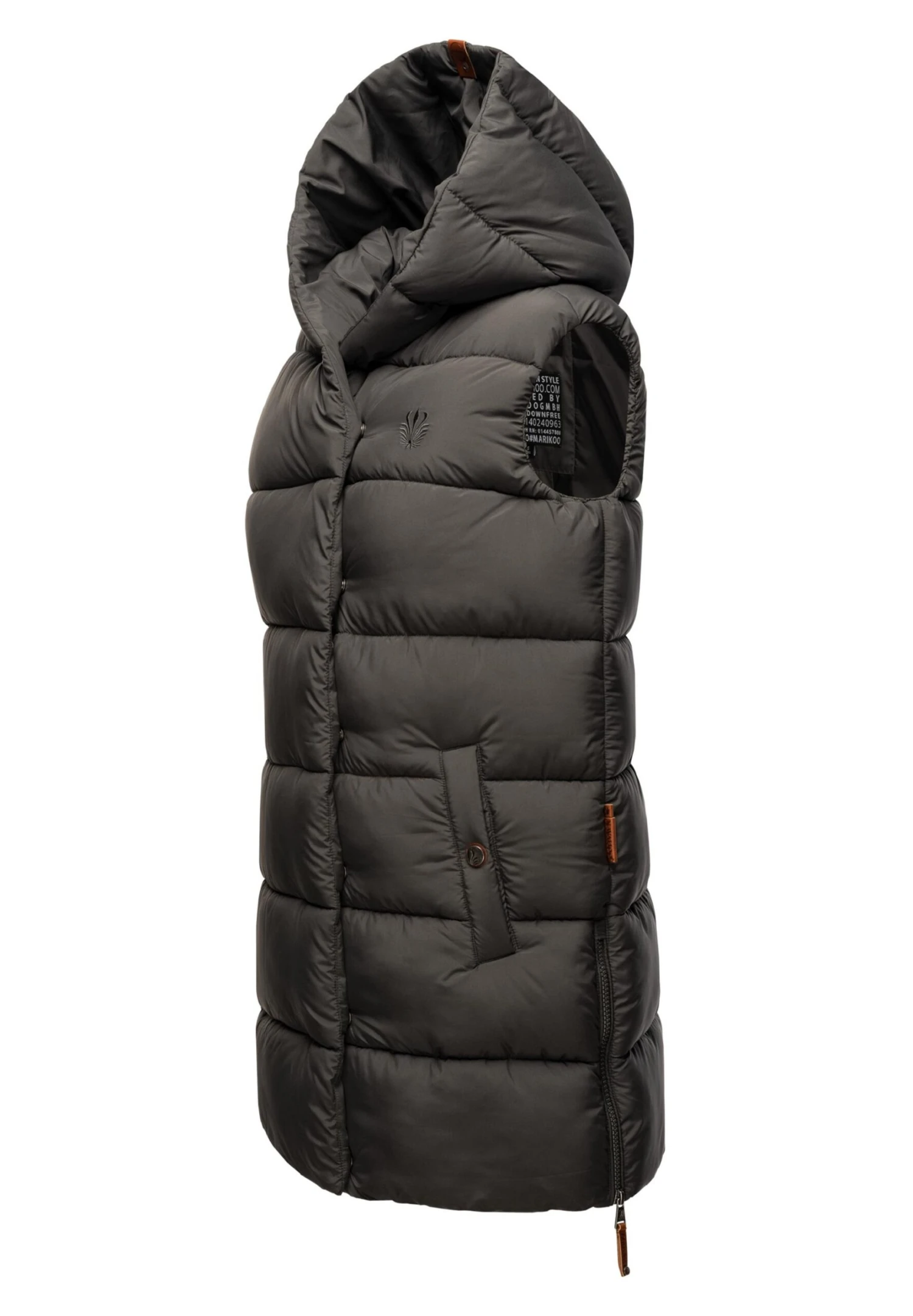 Navahoo Madilynaa - Bodywarmer - Brown 6 Navahoo Madilynaa - Bodywarmer - Brown - Afbeelding 4